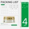 08_61a97969-229e-4355-9ffe-a5edfd3a3d6d.jpg T8-40 LED Tube Grow Lights 4-Pack | Propagation Shelves