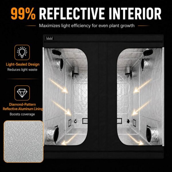 240x240x200cm Grow Tent