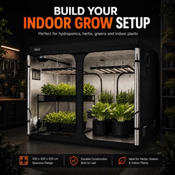 300x300x200cm Grow Tent