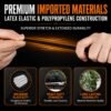 60 × 60cm ventilation kit — Plant support net elastic material detail
