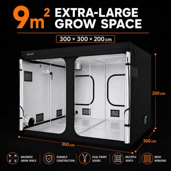 300x300x200cm Grow Tent