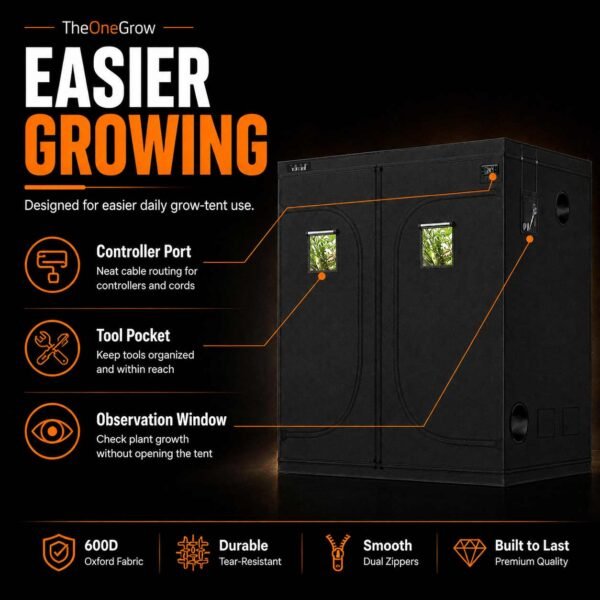 240x240x200cm Grow Tent