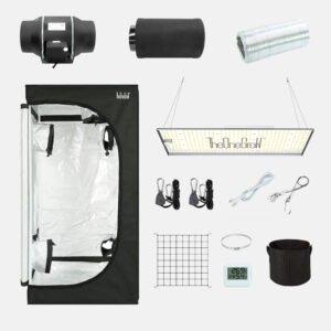 90cm_grow_tent_kit.jpg MA200 & 90x90x180cm Grow Tent Kit | Recommended Full-Cycle Starter