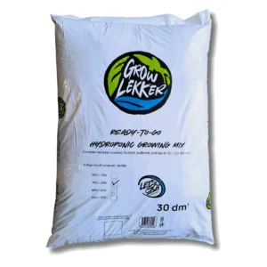 Coco perlite mix 30L hydroponic growing medium on a white background帐篷