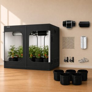 1 240x240cm Grow Tent Ventilation Kit