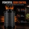 300x300cm Grow Tent Ventilation Kit