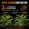 120 × 120cm ventilation kit — Plant support net cord construction