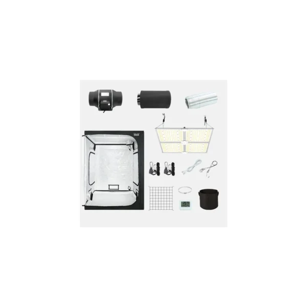MA400 150x150cm Grow Tent Kit on a clean white background – 150x150 grow tent kit 400w