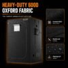 120 × 120cm ventilation kit — 600D enclosure fabric and construction details