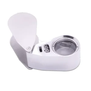 40x Illuminated Magnifying Glass – main 40x Illuminated Magnifying Glass on a clean white background – 40x magnifying glass