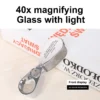 40x Illuminated Magnifying Glass product view 02
