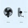 45cm Greenhouse Wall Fan product view 02