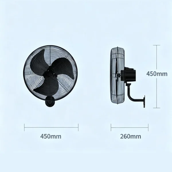 45cm Greenhouse Wall Fan product view 02