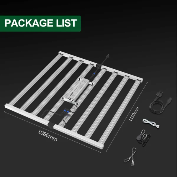 OCP800 800W High-Efficiency LED Grow Light product view 07