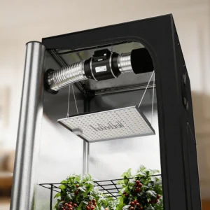MA120 90x90cm Grow Tent Kit on a clean white background – 90x90 grow tent kit 120w