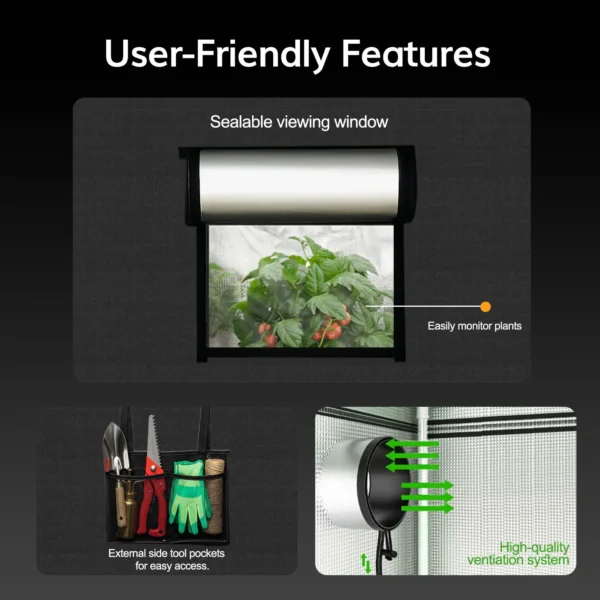 MA120 90x90cm Grow Tent Kit product view 05