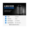 Grow Tent Carbon Filter – airflow detail Grow Tent Carbon Filter airflow and ventilation details