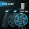 Clip-On Fan for Grow Tents – airflow detail Clip-On Fan for Grow Tents airflow and ventilation details