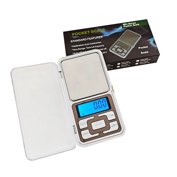 Pocket Scales Digital Pocket Scale on a clean white background – digital pocket scale