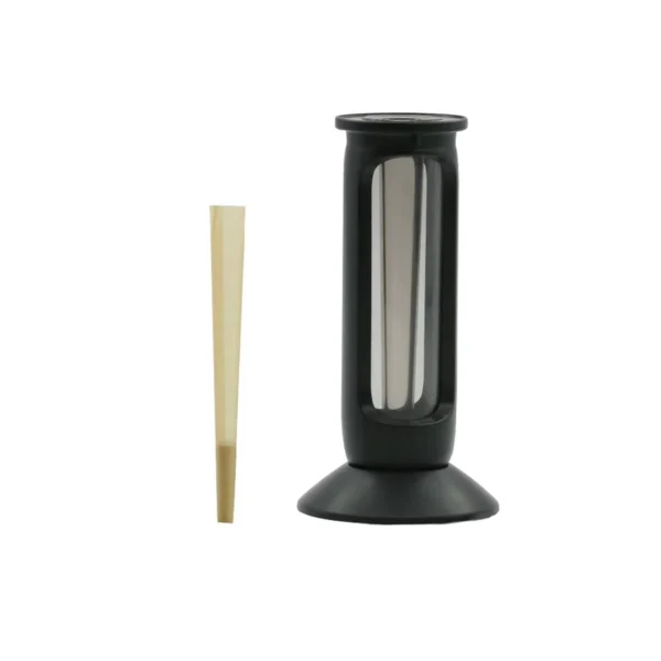 2 In 1 Electric Grinder and Filler – Grinds and Rolls on a clean white background – electric weed grinder