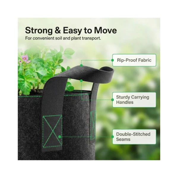 Fabric Grow Bags – product view 04 Fabric Grow Bags product view 04