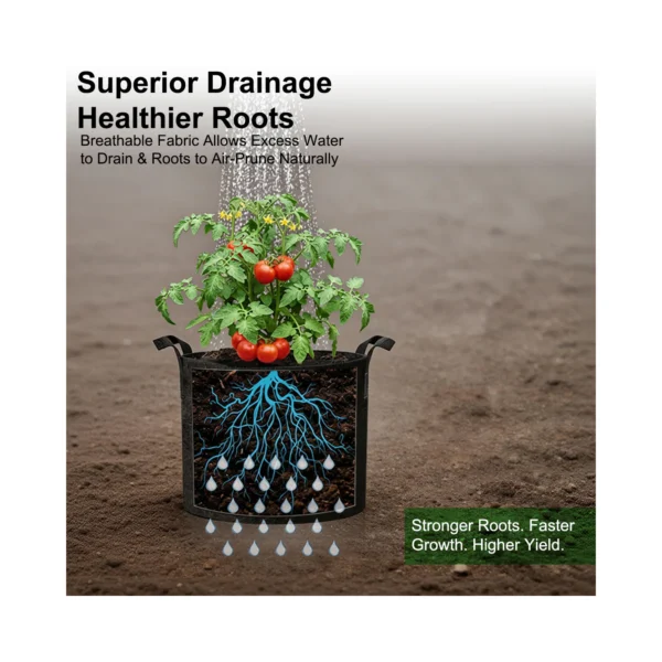 Fabric Grow Bags – product view 05 Fabric Grow Bags product view 05