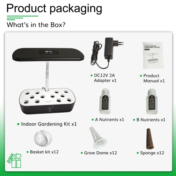Smart Countertop Hydroponic Garden product view 02