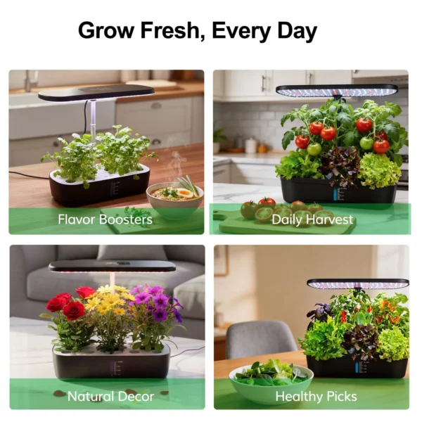 Smart Countertop Hydroponic Garden product view 03