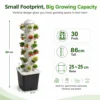 30-Site Vertical Hydroponic Tower product view 03