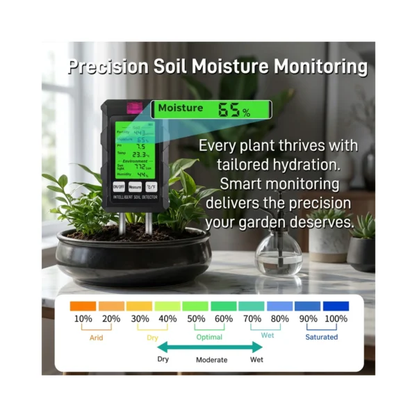 6-in-1 Soil pH Meter & Tester – product view 06 6-in-1 Soil pH Meter & Tester product view 06