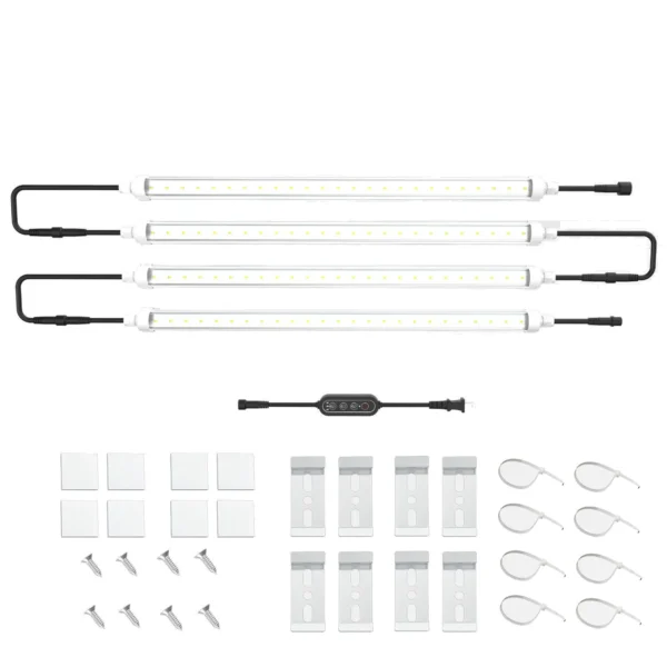 T8 LED Tube Grow Lights – 2-Pack & 4-Pack on a clean white background – T8 grow lights