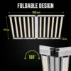 OC1200 1200W Foldable LED Grow Light – dimensions OC1200 1200W Foldable LED Grow Light dimensions and fit details