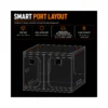 240x120x200cm Grow Tent product view 09