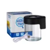 LED Glass Storage Jars with Magnifying Lid – product view 02 LED Glass Storage Jars with Magnifying Lid product view 02
