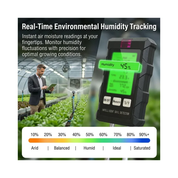 6-in-1 Soil pH Meter & Tester – product view 10 6-in-1 Soil pH Meter & Tester product view 10